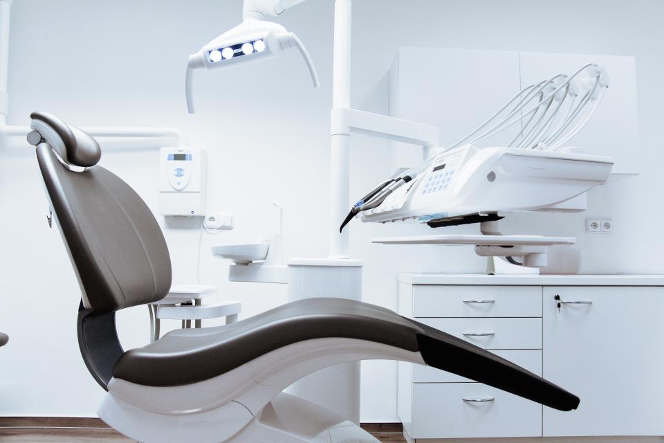 A treatment room at Lakeside Family Dental