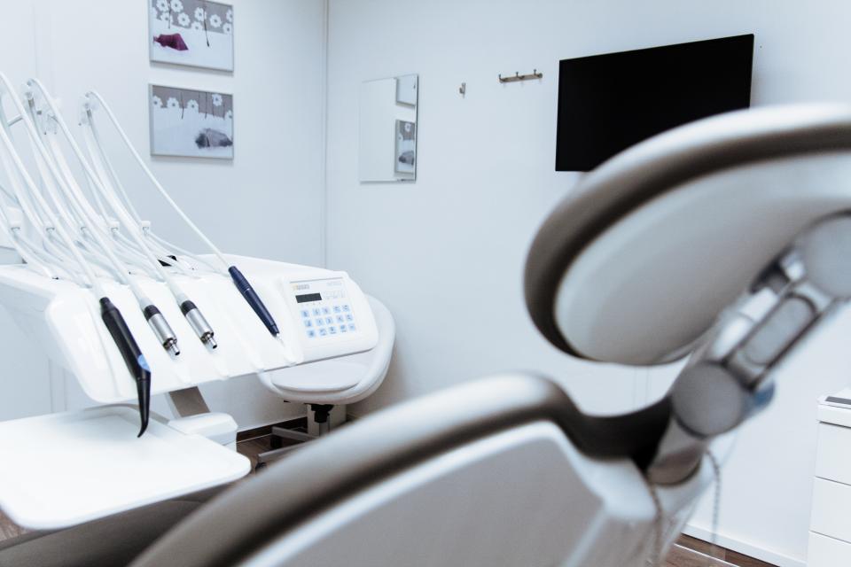 A treatment suite at Lakeside Family Dental